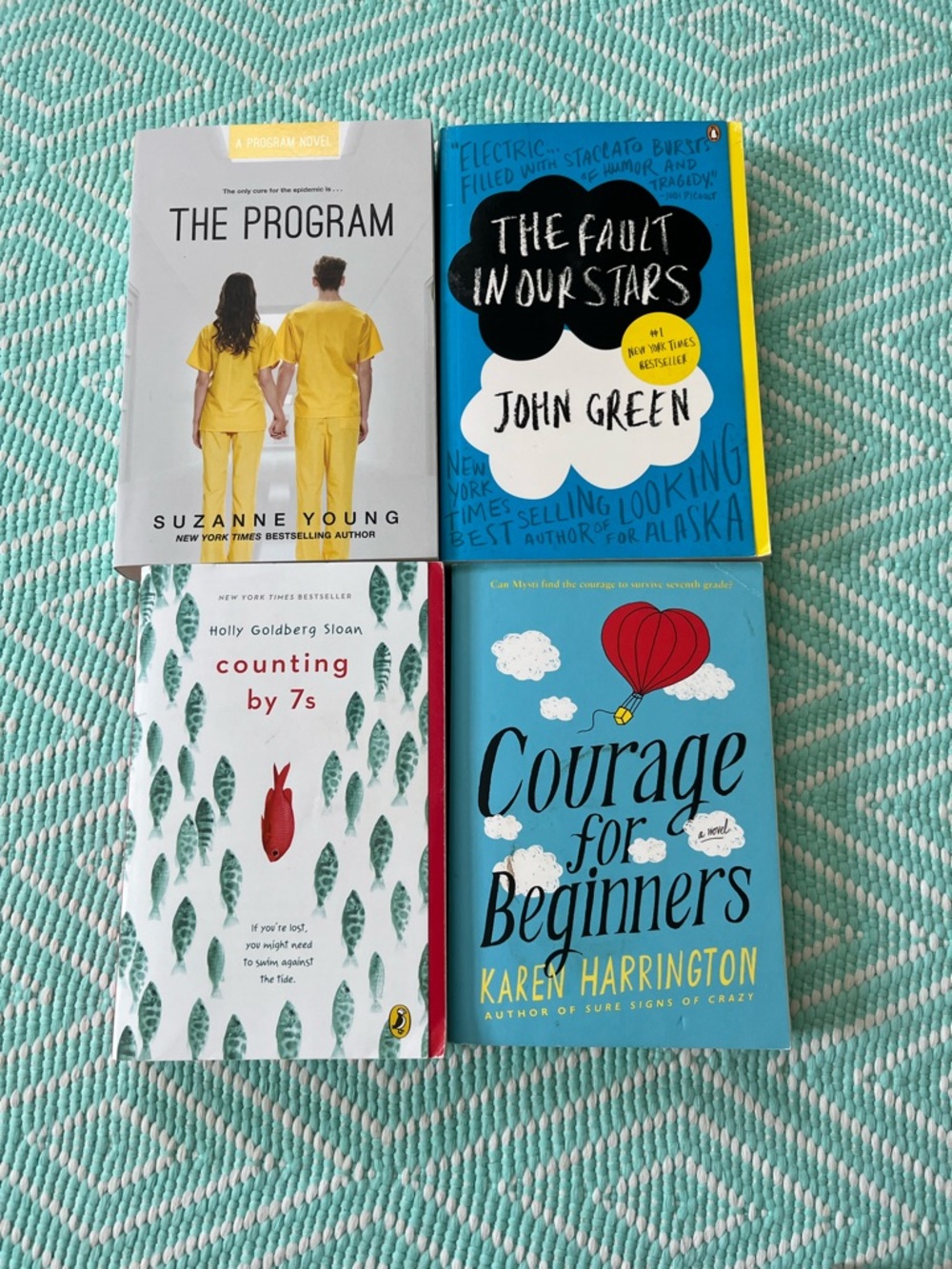 SET OF 4 YA BOOKS!